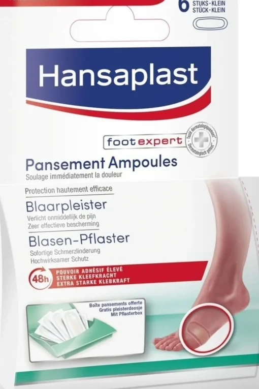 Hansaplast Blaarpleisters 6PCS SMALL