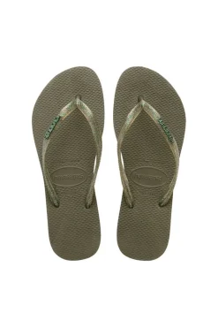 Havaianas Slim Logo Metallic