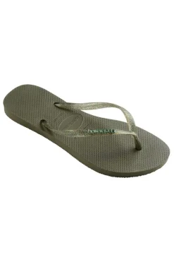 Havaianas Slim Logo Metallic