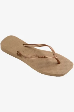 Havaianas Slippers Slim Square Logo Metallic