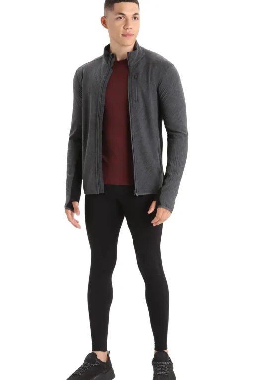 icebreaker Fleece Descender Ls Zip
