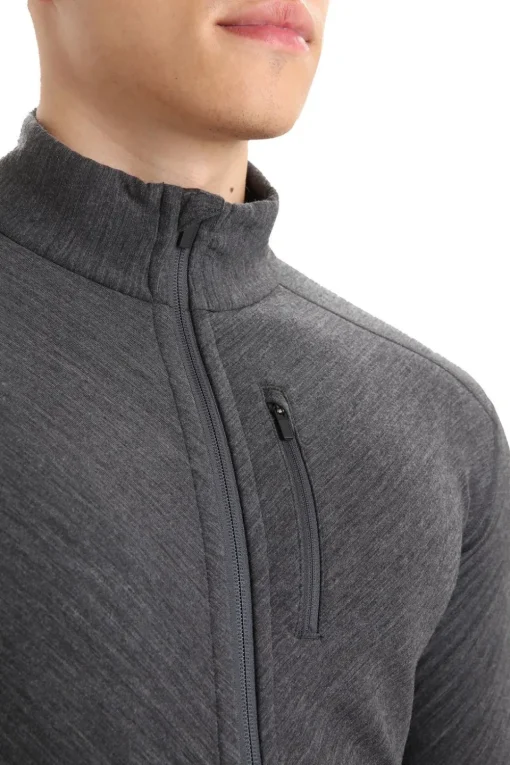 icebreaker Fleece Descender Ls Zip