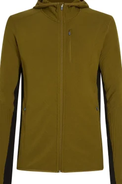icebreaker Fleece Men Descender Ls Zip Hood
