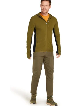 icebreaker Fleece Men Descender Ls Zip Hood