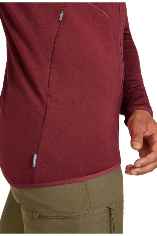 icebreaker Fleece Mer 560 Realfleece Elemtal II Ls Zip