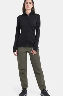 icebreaker Fleece W Mer 260 Quantum Iv Ls Zip Ho