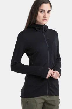 icebreaker Fleece W Mer 260 Quantum Iv Ls Zip Ho