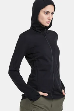 icebreaker Fleece W Mer 260 Quantum Iv Ls Zip Ho
