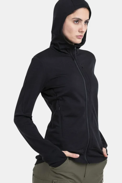 icebreaker Fleece W Mer 260 Quantum Iv Ls Zip Ho