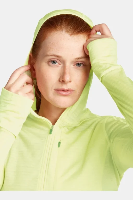 icebreaker Fleece W Mer 200 Realfleece Descender Ls Zip H