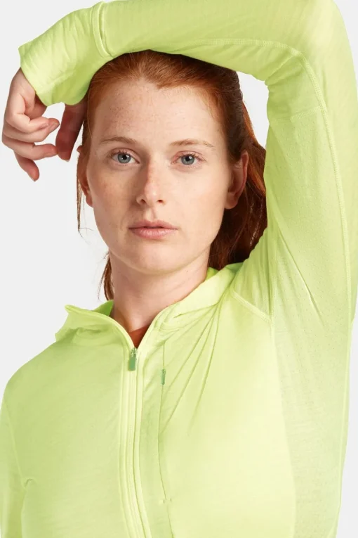 icebreaker Fleece W Mer 200 Realfleece Descender Ls Zip H