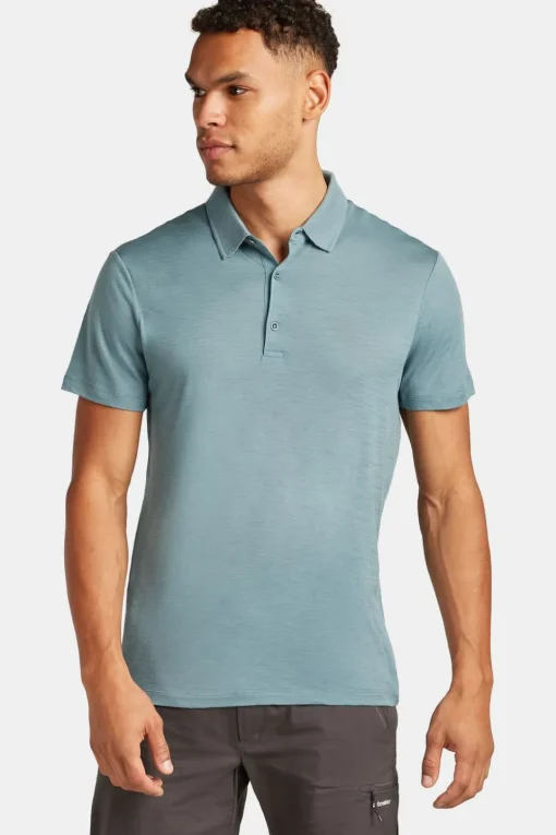icebreaker Polo Men'S Merino 150 Tech Lite Iii Ss Polo