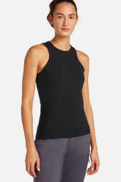 icebreaker Top W Mer Rib Lotus Tank