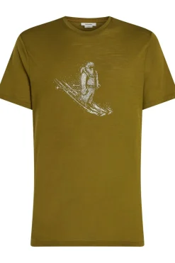 icebreaker T-Shirt M Mer 150 Tech Lite Ss T Skiing Yeti