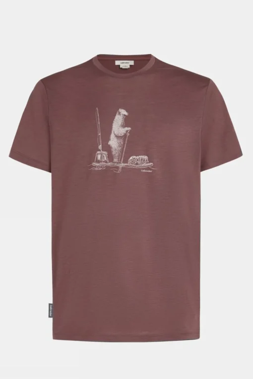 icebreaker T-Shirt M Mer 150 Tech Lite Ss T Pol Paddle