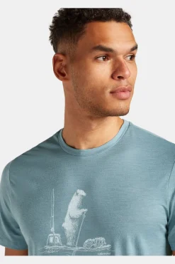 icebreaker T-Shirt M Mer 150 Tech Lite Ss T Pol Paddle