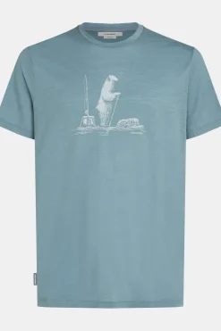 icebreaker T-Shirt M Mer 150 Tech Lite Ss T Pol Paddle