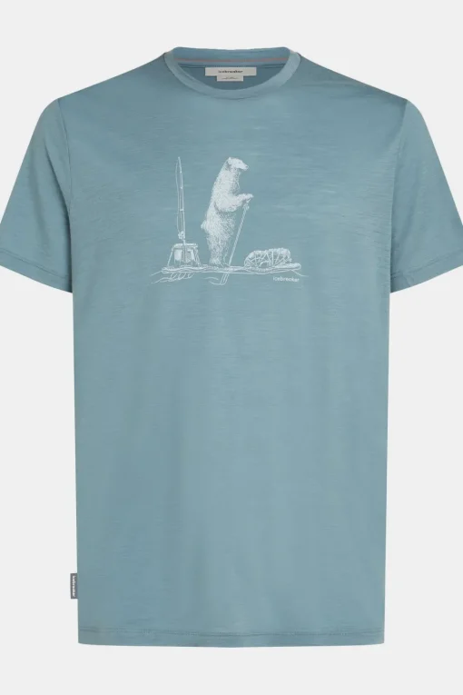 icebreaker T-Shirt M Mer 150 Tech Lite Ss T Pol Paddle
