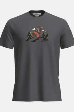 icebreaker T-Shirt M Mer 150 Tech Lite Ss Tee Catch Me Outs
