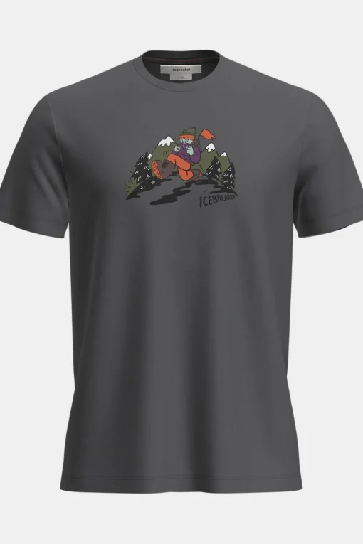 icebreaker T-Shirt M Mer 150 Tech Lite Ss Tee Catch Me Outs
