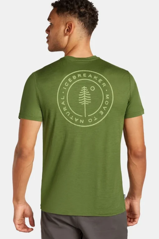 icebreaker T-Shirt M Mer 150 Tech Lite Ss Tee Hike Naturall