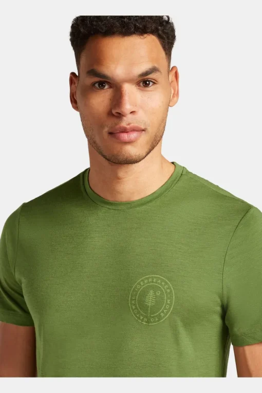 icebreaker T-Shirt M Mer 150 Tech Lite Ss Tee Hike Naturall