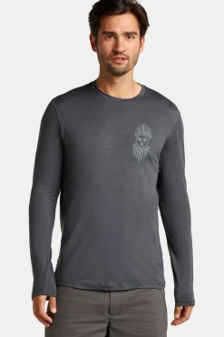 icebreaker T-Shirt M Mer 150 Tech Lite Ls Tee Ib Solar