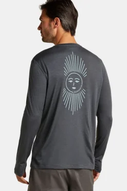 icebreaker T-Shirt M Mer 150 Tech Lite Ls Tee Ib Solar