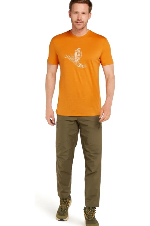 icebreaker T-Shirt M Mer 150 Tech Lite Ss T Skiing Yeti