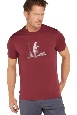 icebreaker T-Shirt M Mer 150 Tech Lite Ss T Pol Paddle