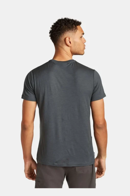 icebreaker T-shirt   Men's Merino 150 Tech Lite III Ss Tee Sunset Camp