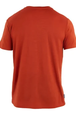 icebreaker T-shirt   Men's Merino 150 Tech Lite III Ss Tee Sunset Camp
