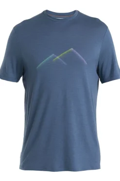 icebreaker T-shirt  Men's Merino 150 Tech Lite III Ss Tee Peak Glow