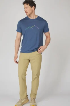 icebreaker T-shirt  Men's Merino 150 Tech Lite III Ss Tee Peak Glow