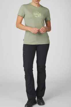 icebreaker T-Shirt Tech Lite III Ss Camping Circle