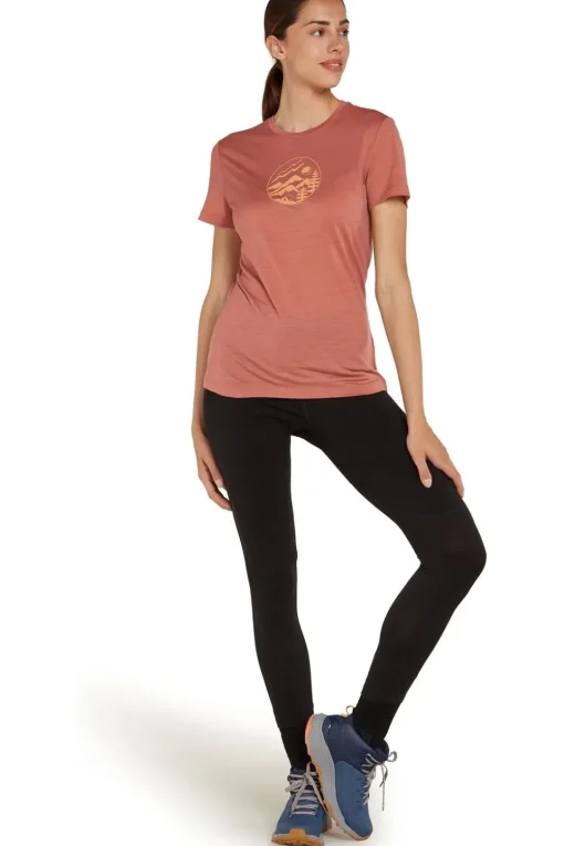 icebreaker T-Shirt Tech Lite III Ss Camping Circle