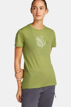 icebreaker T-Shirt W Mer 150 Tech Lite Ss Tee Fresh Fern