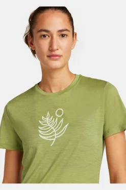 icebreaker T-Shirt W Mer 150 Tech Lite Ss Tee Fresh Fern