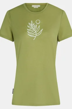 icebreaker T-Shirt W Mer 150 Tech Lite Ss Tee Fresh Fern