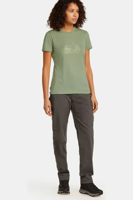 icebreaker T-Shirt W Mer 150 Tech Lite Ss Tee Van Camp