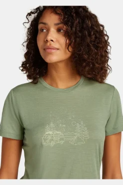 icebreaker T-Shirt W Mer 150 Tech Lite Ss Tee Van Camp