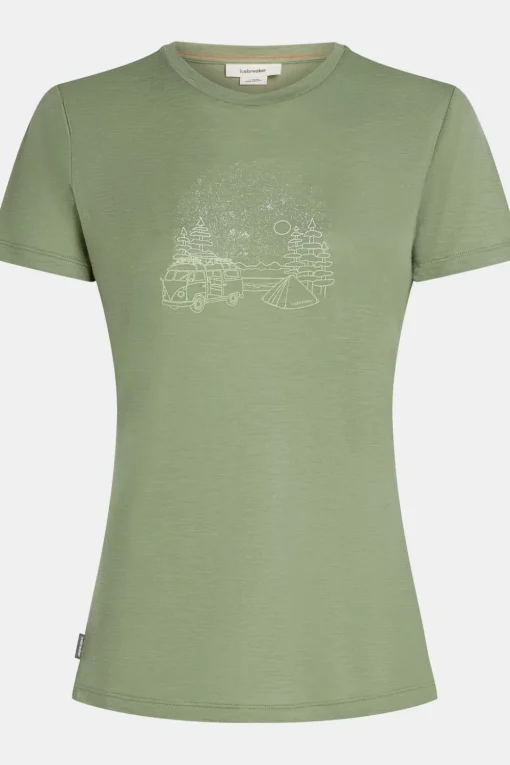 icebreaker T-Shirt W Mer 150 Tech Lite Ss Tee Van Camp