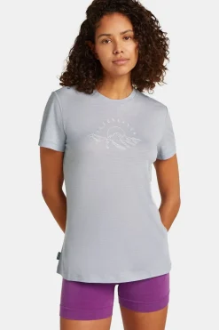 icebreaker T-Shirt W Mer 150 Tech Lite Ss Tee Sunrise Sumit