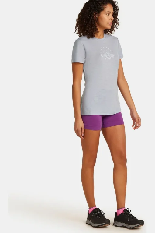 icebreaker T-Shirt W Mer 150 Tech Lite Ss Tee Sunrise Sumit