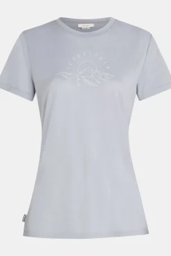 icebreaker T-Shirt W Mer 150 Tech Lite Ss Tee Sunrise Sumit