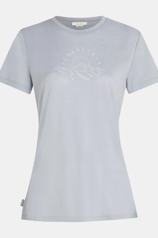 icebreaker T-Shirt W Mer 150 Tech Lite Ss Tee Sunrise Sumit