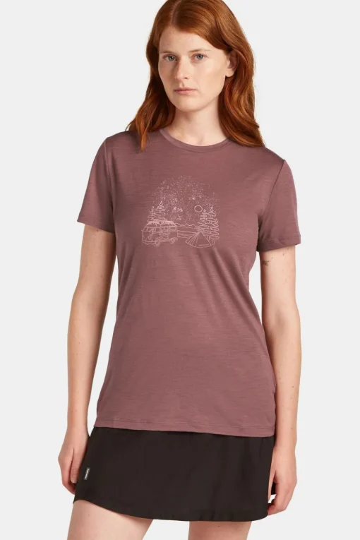 icebreaker T-Shirt W Mer 150 Tech Lite Ss Tee Van Camp