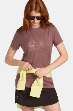 icebreaker T-Shirt W Mer 150 Tech Lite Ss Tee Van Camp