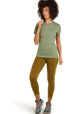 icebreaker T-Shirt W Mer 150 Tech Lite Ss T Winter Flo
