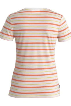 icebreaker W Wave Ss Tee Stripe